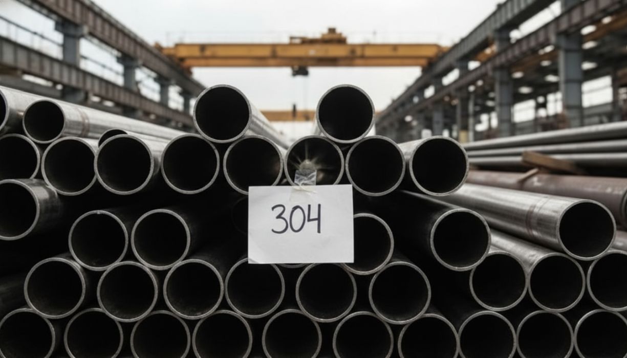 304 Paslanmaz Boru Kesiti