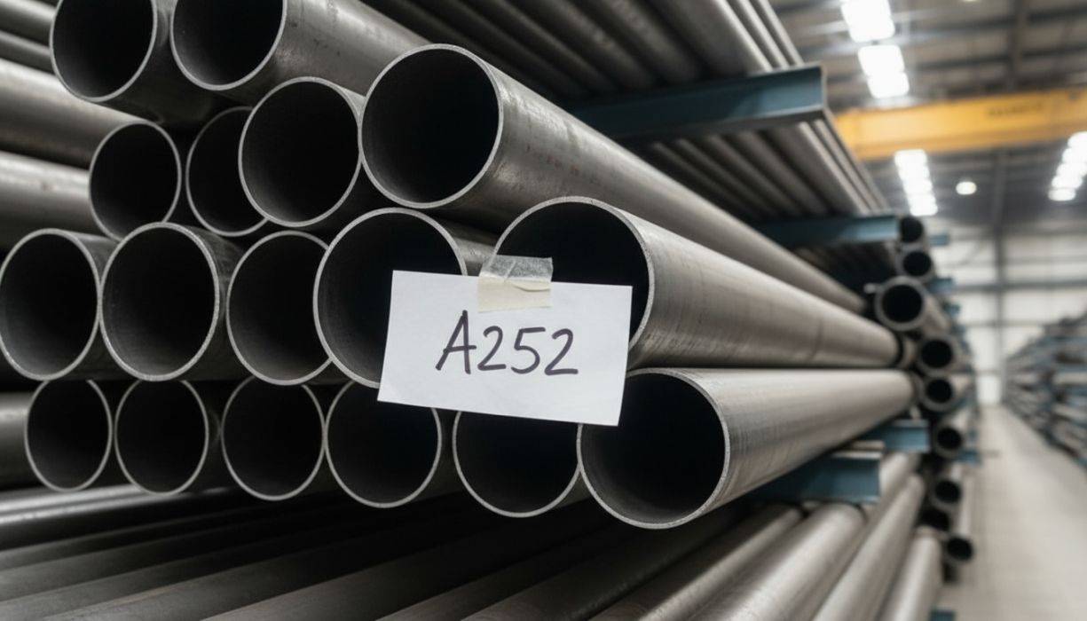 A252 Dikişsiz Çelik Boru Kesiti
