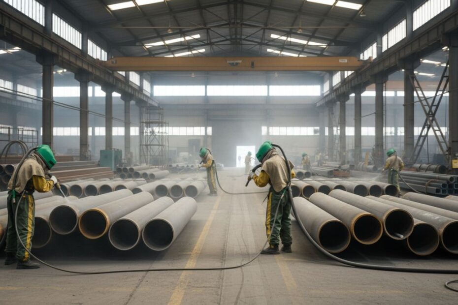 Boru Profil Kumlama nedir