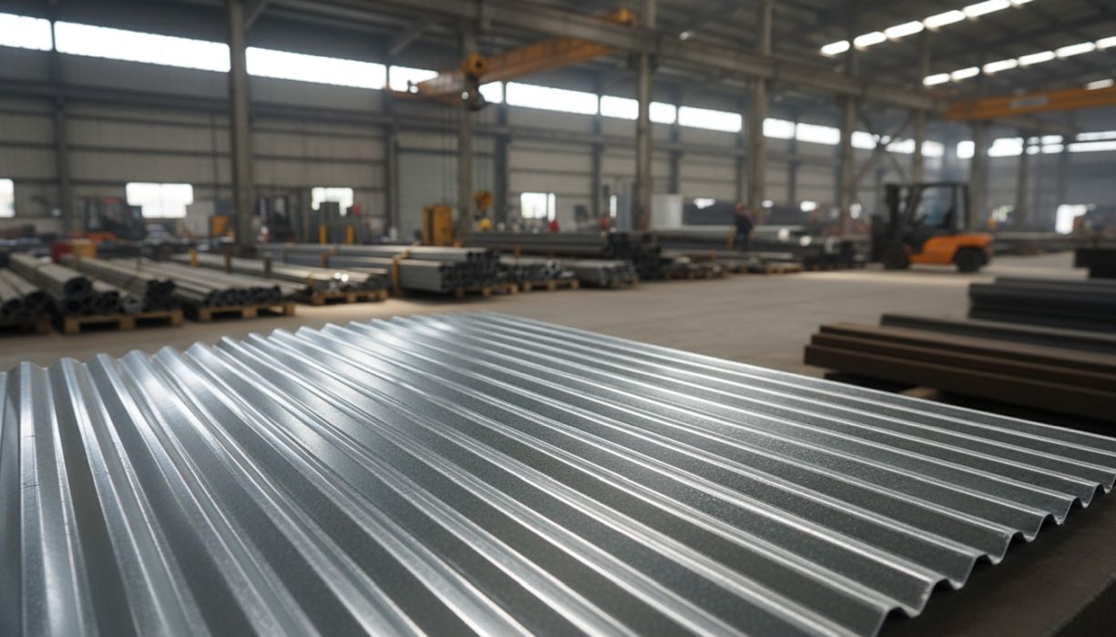 Galvaniz Oluklu Sac Rulo