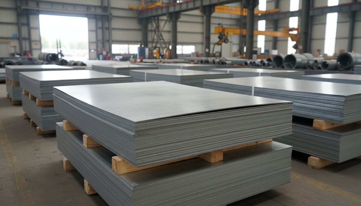 P235GH Sac Kalın Plaka Görünümü ve Ebatlar